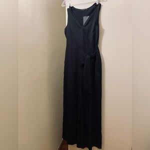Elegant Black Sleeveless Jumpsuit